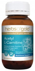 Herbs of Gold Acetyl L-Carnitine - 60 vcaps