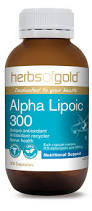 Herbs of Gold Alpha Lipoic 300  - 60 caps