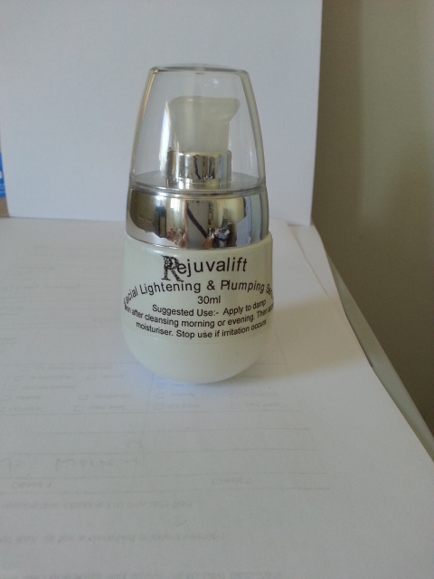 Rejuvalift Facial Lightening & Plumping Serum - 30ml - with Hyaluronic acid