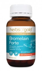 Herbs of Gold Bromelain - 60 capsules