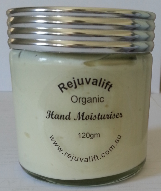 Rejuvalift Organic Hand Moisturiser - 120g